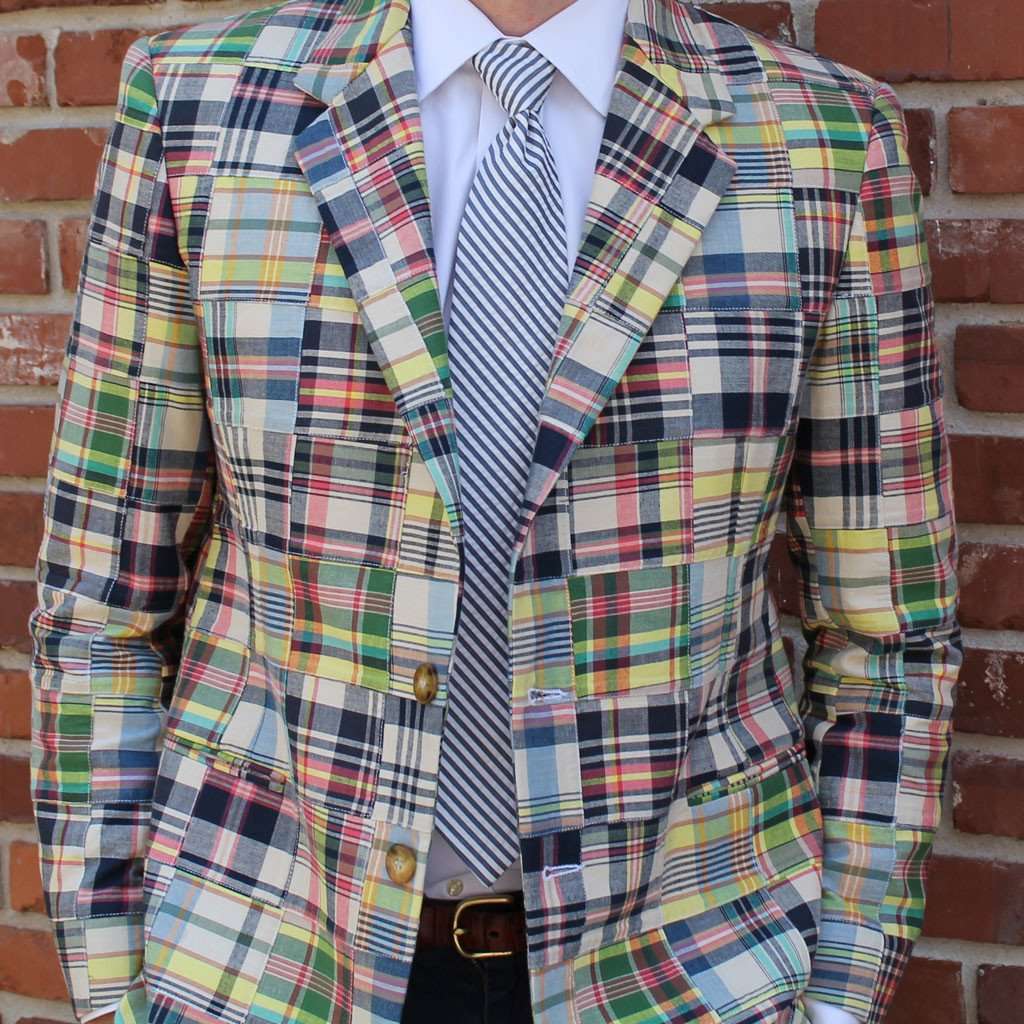 Madras Blazer in Great Island by Just Madras - Country Club Prep