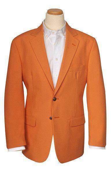 Tailgate Blazer in Orange by Country Club Prep - Country Club Prep