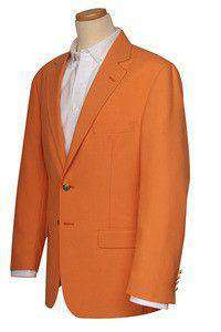 Tailgate Blazer in Orange by Country Club Prep - Country Club Prep