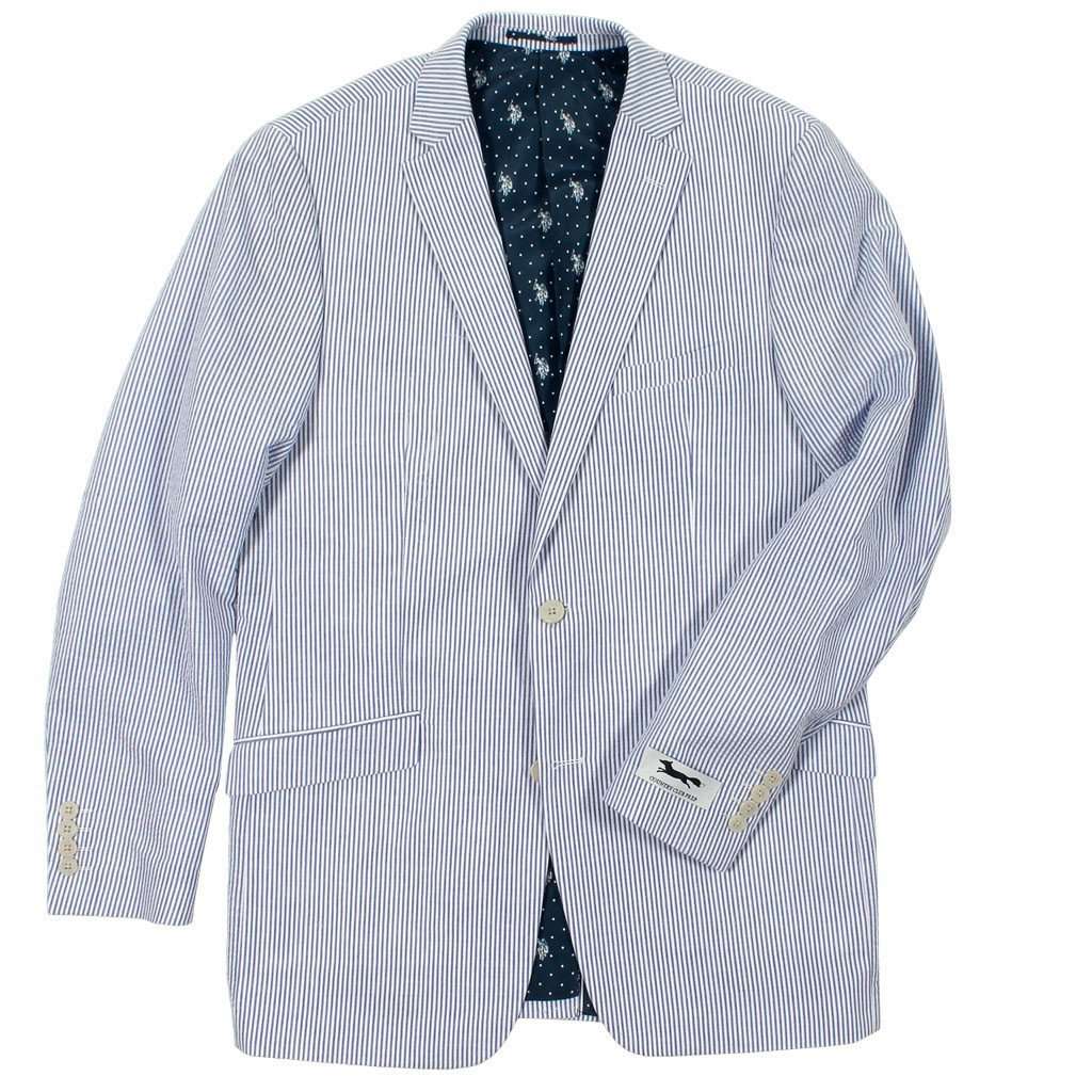 The Foxcroft Seersucker Blazer by Country Club Prep - Country Club Prep