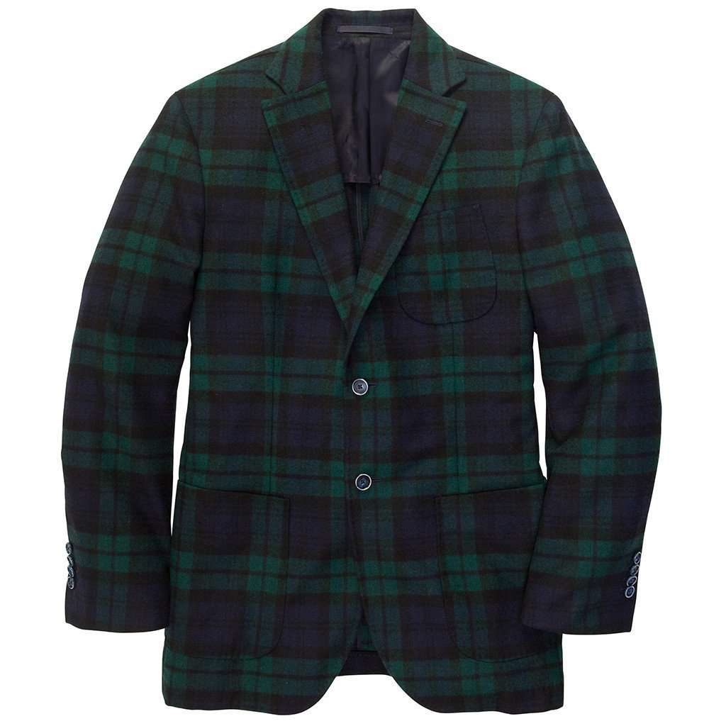 The Gentleman's Jacket in Black Watch Plaid by Southern Proper - Country Club Prep