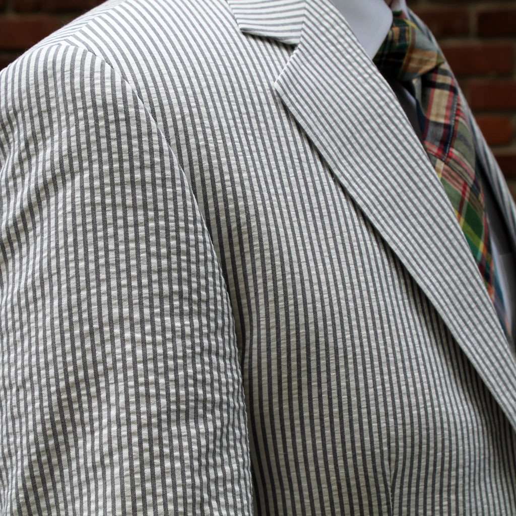Ladies deals seersucker suit