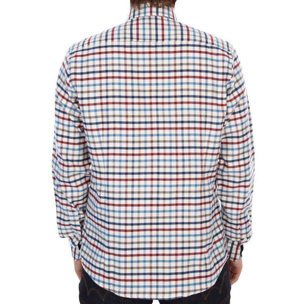Albert Tailored Fit Button Down in Crimson by Barbour - Country Club Prep