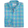 Beaufain Plaid Sport Shirt in Boat Blue by Southern Tide - Country Club Prep