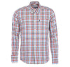 Bibury Tailored Fit Button Down in Red by Barbour - Country Club Prep