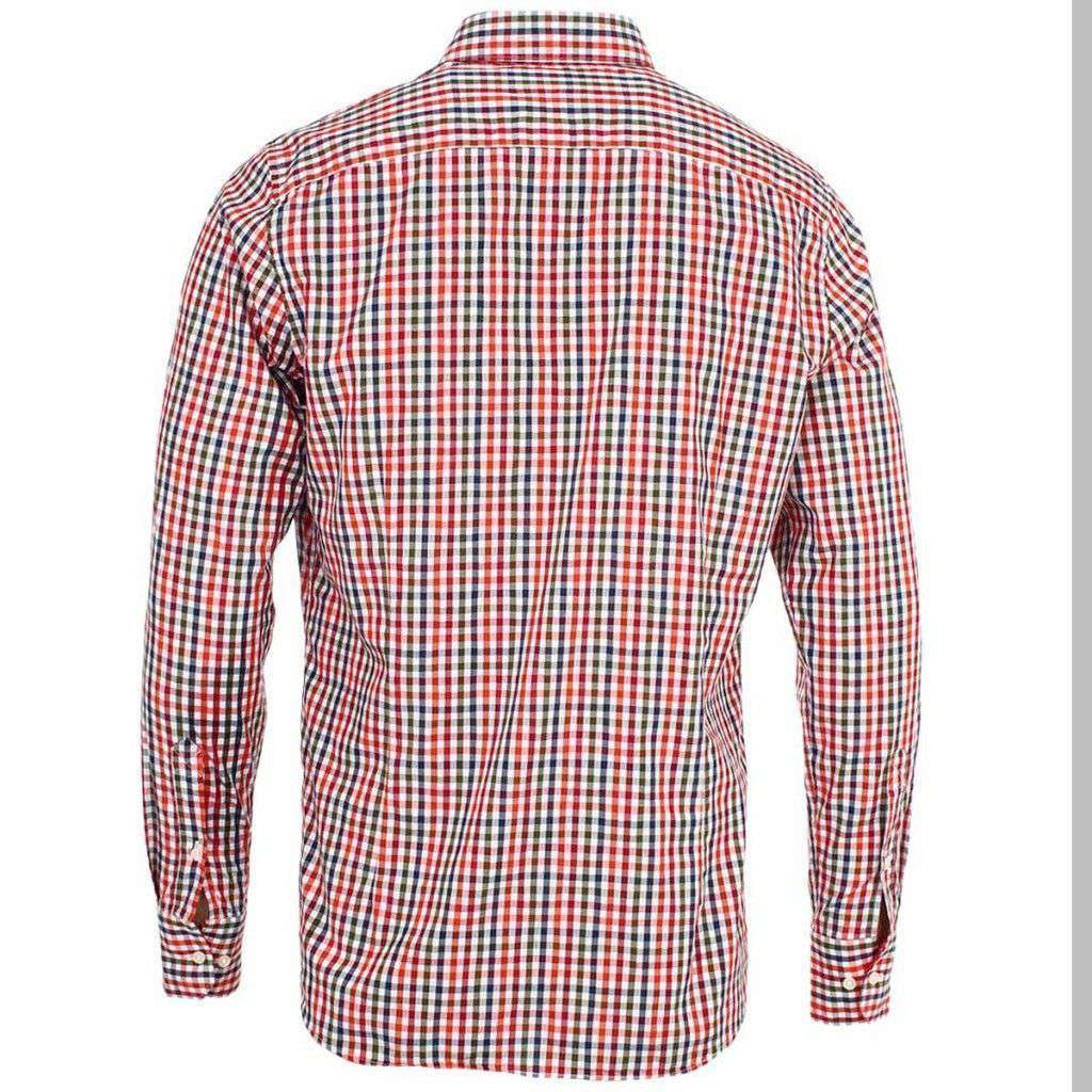 Blackbrook Shirt in Pillar Box Red by Barbour - Country Club Prep