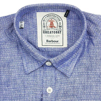 Bowspirit Linen Button Down in Indigo by Barbour - Country Club Prep