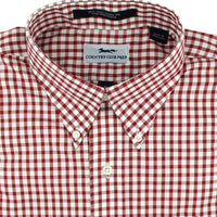 Button Down in Crimson Gingham by Country Club Prep - Country Club Prep