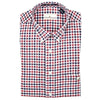 Button Down in Crimson Multi Check by Cotton Brothers - Country Club Prep
