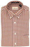 Button Down in Crimson Small Gingham by Cotton Brothers - Country Club Prep