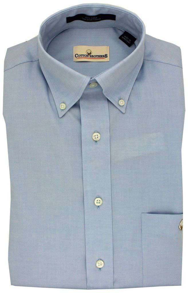 Button Down in Light Blue by Cotton Brothers - Country Club Prep