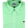 Button Down in Mint Julep Green Mini Gingham by Country Club Prep - Country Club Prep