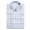 Button Down in Pastel Multi Check by Cotton Brothers - Country Club Prep