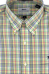 Button Down in Periwinkle Multi Check by Country Club Prep - Country Club Prep