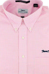 Button Down in Pink Mini Gingham by Country Club Prep - Country Club Prep