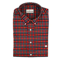 Button Down in Red Plaid by Cotton Brothers - Country Club Prep