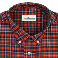 Button Down in Red Plaid by Cotton Brothers - Country Club Prep