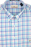 Button Down in Royal Blue Multi-Gingham by Cotton Brothers - Country Club Prep