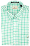 Button Down in Seafoam Check by Cotton Brothers - Country Club Prep