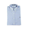 Button Down in Turquoise & Purple Gingham by Country Club Prep - Country Club Prep