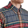 Castlebay Tailored Fit Button Down in Grey Marl by Barbour - Country Club Prep
