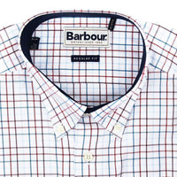 Charles Regular Fit Button Down in Crimson by Barbour - Country Club Prep