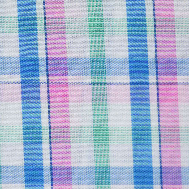 Chase Long Sleeve Button Down Shirt in Turks Plaid by Castaway Clothing - Country Club Prep