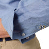 Chase Long Sleeve Linen Shirt in Great Point Blue by Castaway Clothing - Country Club Prep