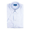 Chase Short Sleeve Shirt in Blue Seersucker by Castaway Clothing - Country Club Prep