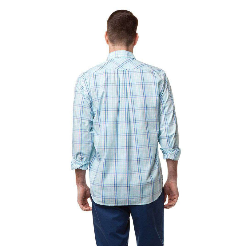 Chase Sport Shirt in Clearwater Plaid by Castaway Clothing - Country Club Prep