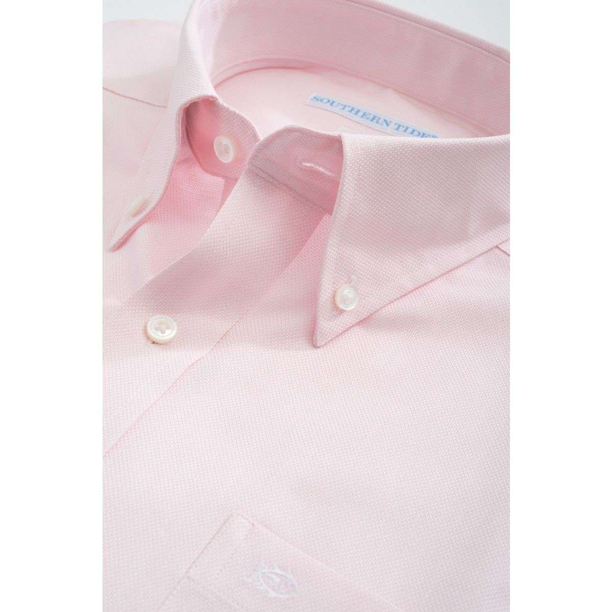 Classic Fit Royal Oxford in Pink by Southern Tide - Country Club Prep