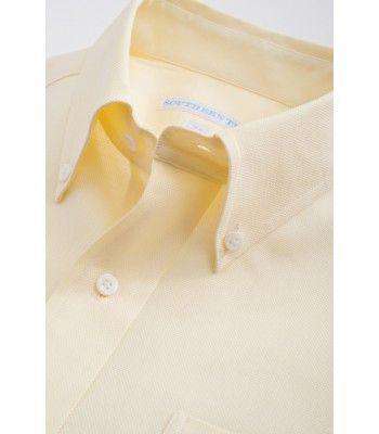 Classic Fit Royal Oxford in Yellow by Southern Tide - Country Club Prep