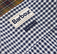 Country Gingham Shirt in Navy by Barbour - Country Club Prep