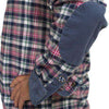 Daggett Quarter Button in Twin Plaid with Blue Fir by Castaway Clothing - Country Club Prep