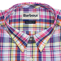 Douglas Tailored Fit Button Down in Candy Pink by Barbour - Country Club Prep