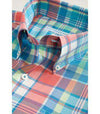 Full Throttle Tailored Sport Shirt in Coral Beach Plaid by Southern Tide - Country Club Prep
