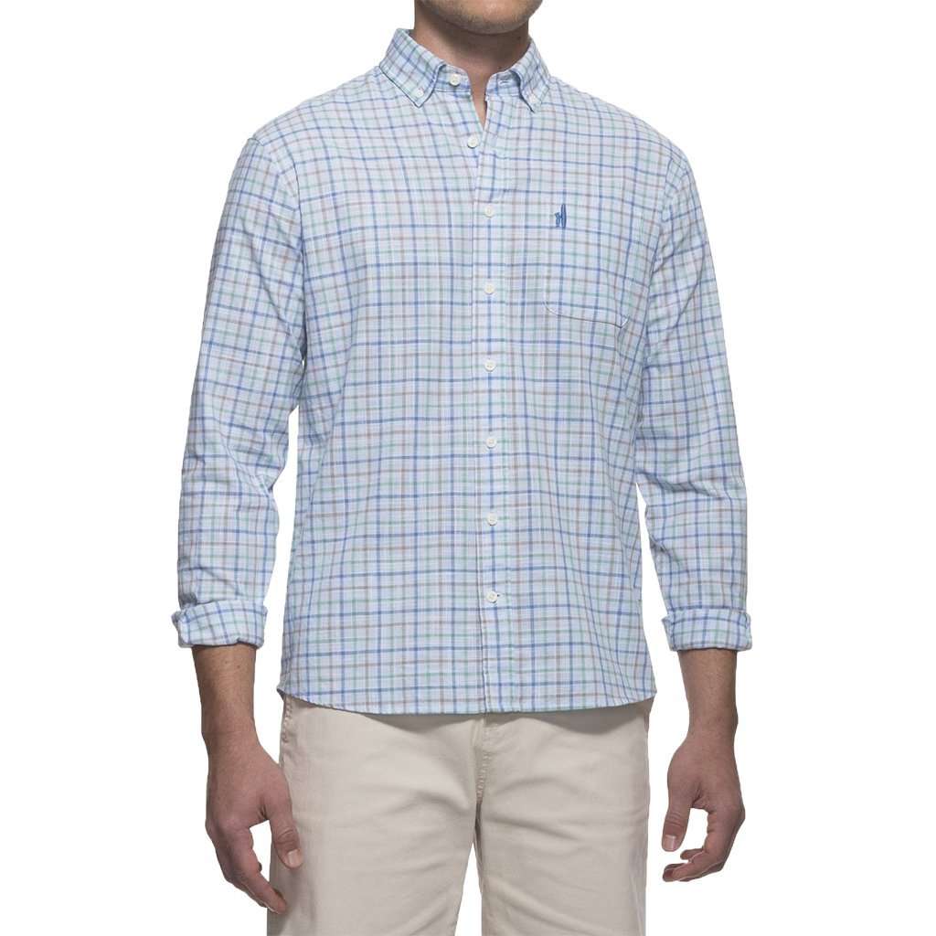 Grayson Hangin' Out Button Down Shirt in Vista by Johnnie-O - Country Club Prep