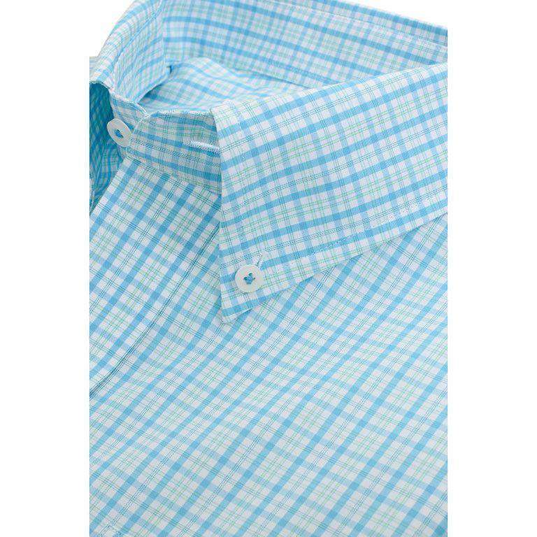 Halyard Sport Shirt in Lagoon Plaid by Southern Tide - Country Club Prep