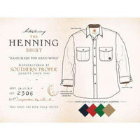 Henning Shirt in Faded Navy by Southern Proper - Country Club Prep