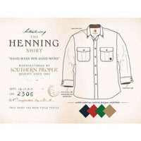 Henning Shirt in Red by Southern Proper - Country Club Prep