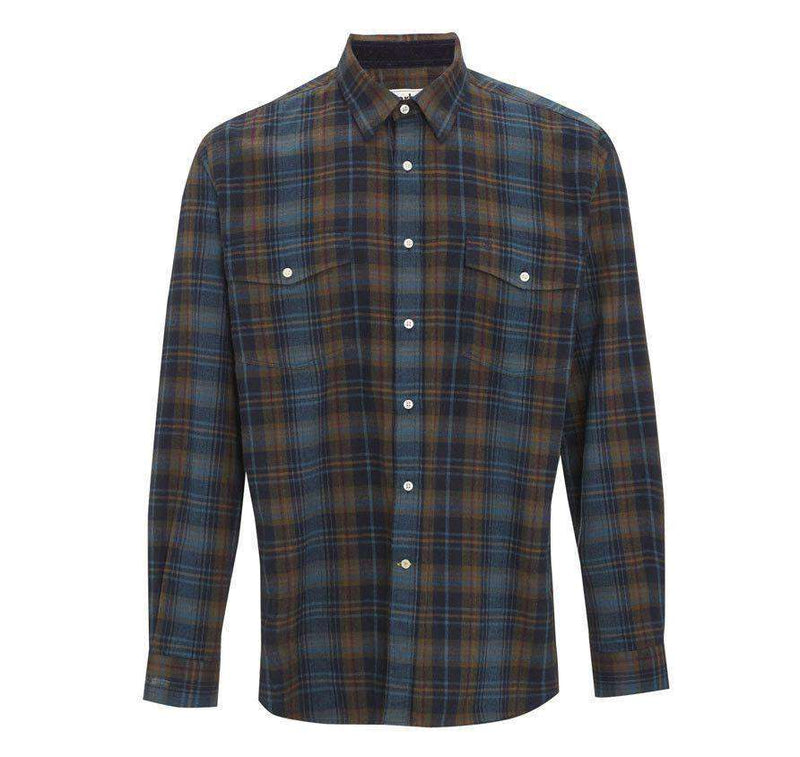 Heymouth Shirt in Blue by Barbour - Country Club Prep