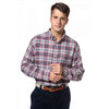 Holderness Southern Shirt in Grey Plaid by Southern Proper - Country Club Prep