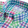 Laurel Falls Plaid Sport Shirt in Teal Depths by Southern Tide - Country Club Prep