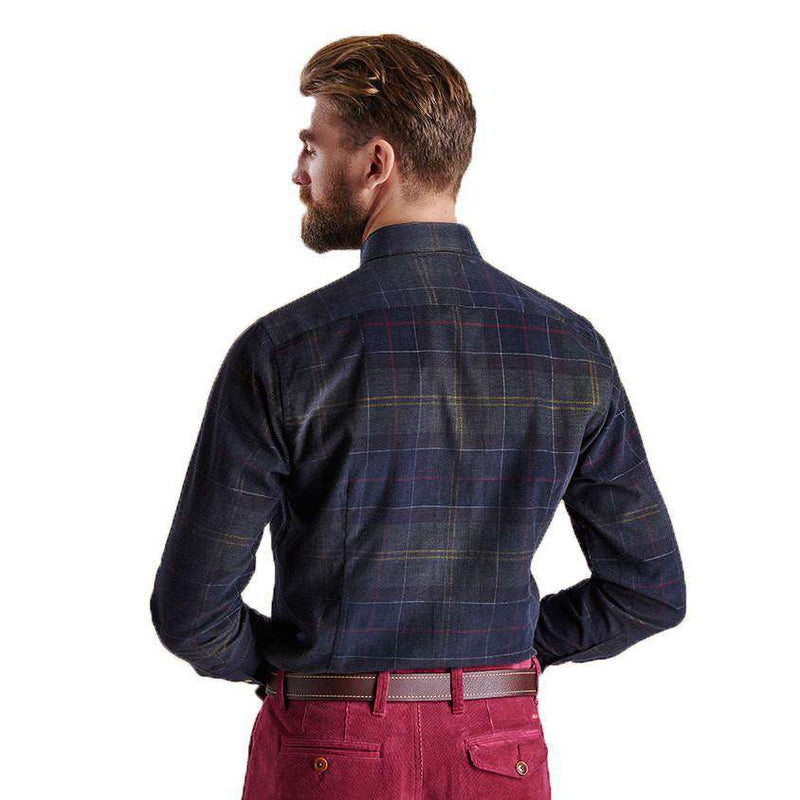 Lawerence Tailored Fit Button Down in Classic Tartan by Barbour - Country Club Prep
