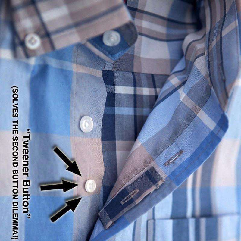 Light Weight Plaid Button-Down in Blue Bird by Johnnie-O - Country Club Prep