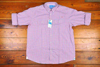 Marina Fishing Shirt in Coral Reef Tattersall by Coast - Country Club Prep