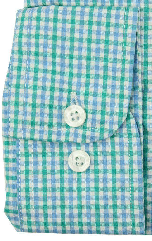 Marina Fishing Shirt in Gulfstream Tattersall by Coast - Country Club Prep