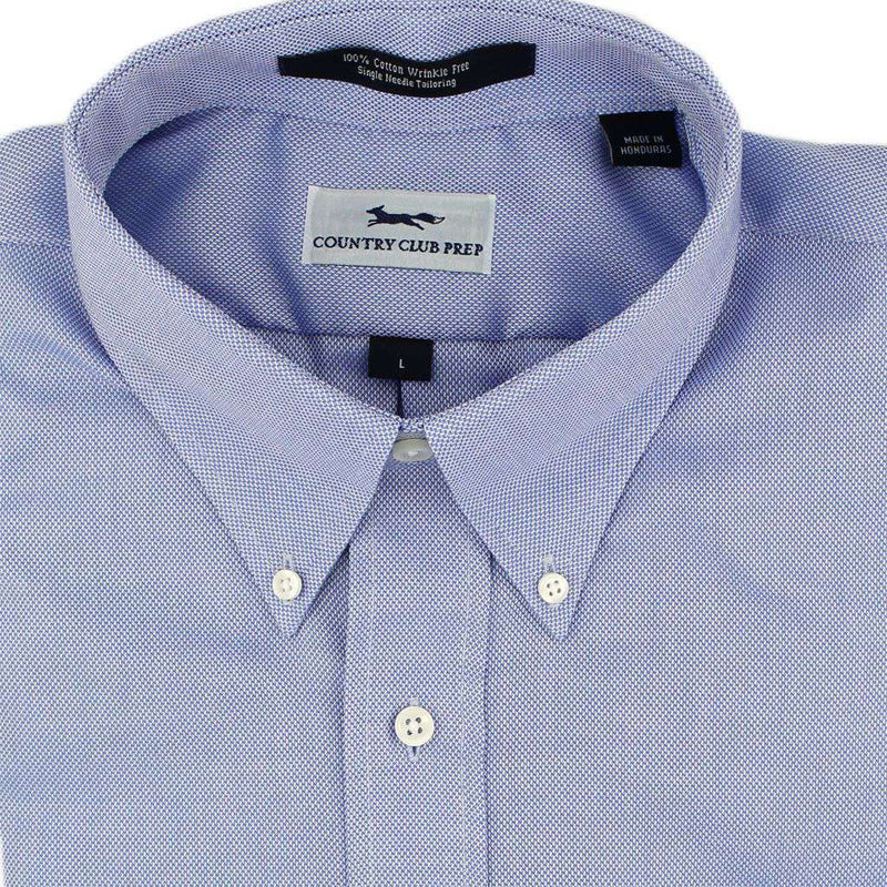 Oxford Button Down in Blue by Country Club Prep - Country Club Prep