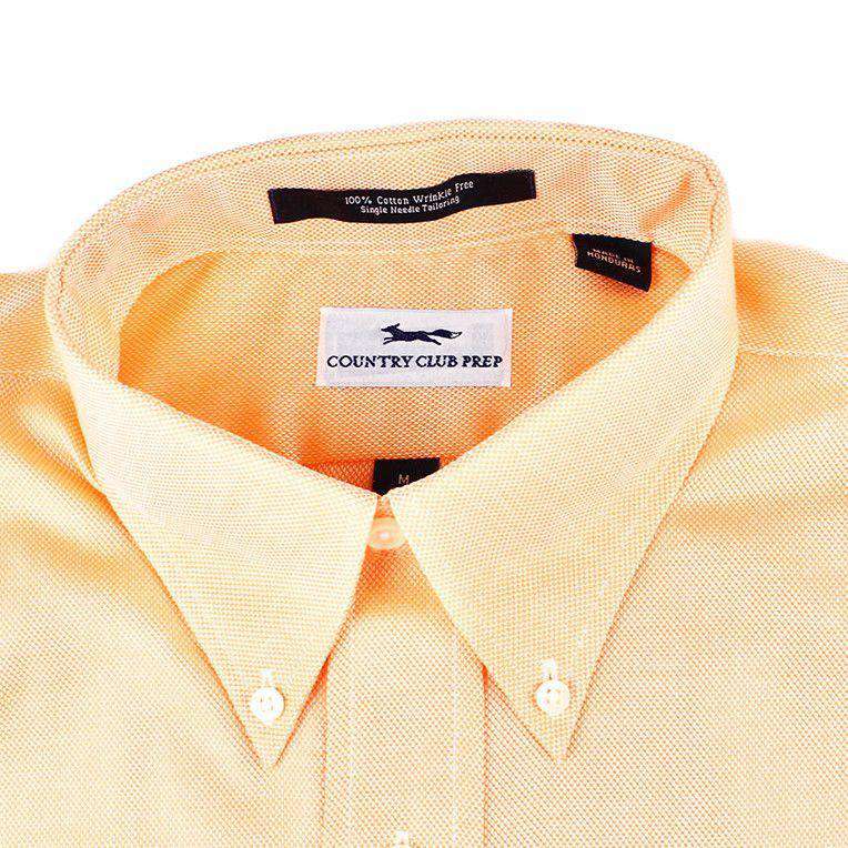 Oxford Button Down in Cantaloupe by Country Club Prep - Country Club Prep