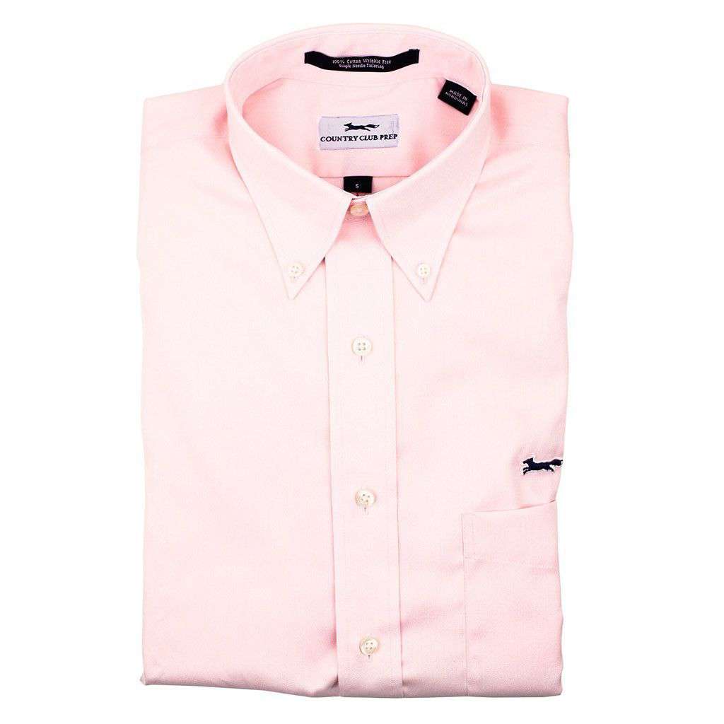Oxford Button Down in Soft Pink by Country Club Prep - Country Club Prep